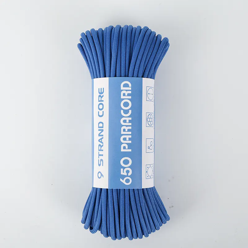 Polyester Paracord သည် Outdoor နှင့် Survival Applications များအတွက် ယုံကြည်စိတ်ချရသော စွမ်းဆောင်ရည်ကို မည်သို့ပေးဆောင်သနည်း။ Polyester Paracord သည် Outdoor နှင့် Survival Applications များအတွက် ယုံကြည်စိတ်ချရသော စွမ်းဆောင်ရည်ကို မည်သို့ပေးဆောင်သနည်း။
